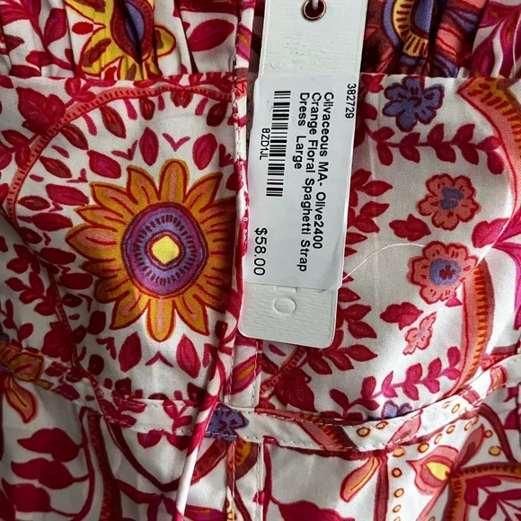 Oliviaceous Large Summer Dress - Picture 4 of 4